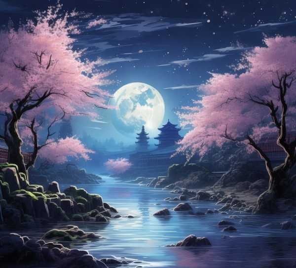 春江花月夜，古典诗词中的绝美画卷赏析