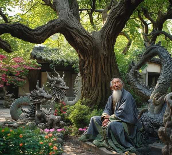 叶公好龙，揭示古代智者寓言的智慧之光