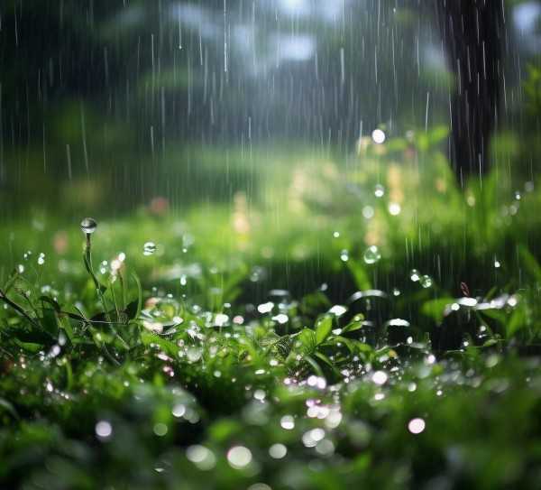 春雨润无声，春意盎然织细帘,春雨绵绵，润物无声—春天的雨的细腻描写,自然,第1张