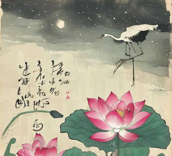 穿越千年的荷花韵，经典名句咏芳华