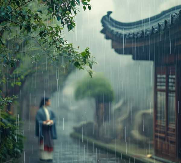 古韵细雨，品味诗词中的雨中意境