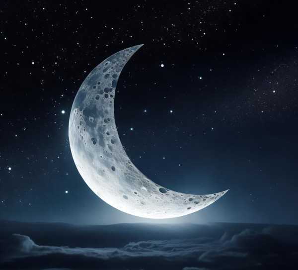 银辉诗篇，月华如练映夜空