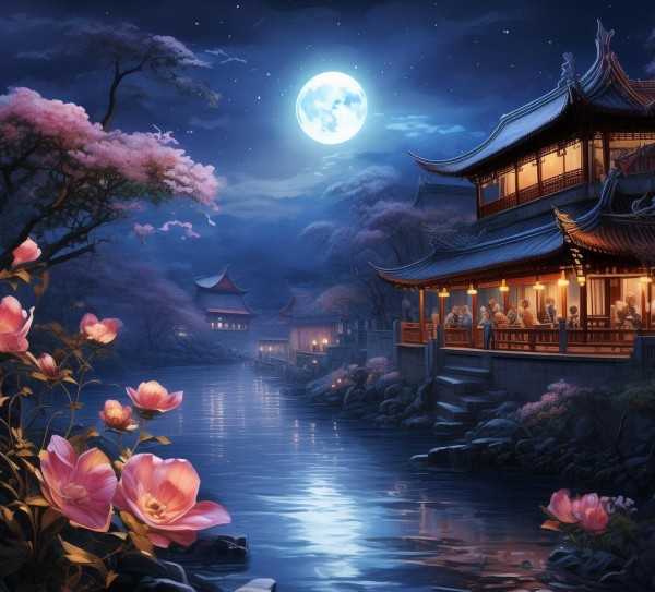 春江花月夜，千古名句里的美学盛宴解读