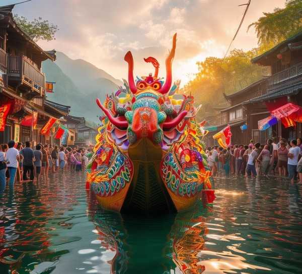 端午佳节五彩情，诗意盎然绘节日
