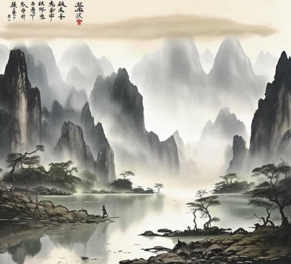 千古名篇答谢中书书的山水情韵赏析