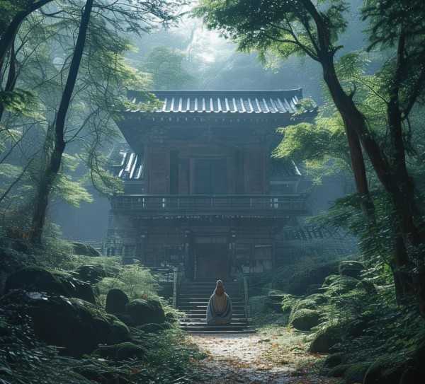 禅意悠远，题破山寺后禅院的禅韵哲理探微