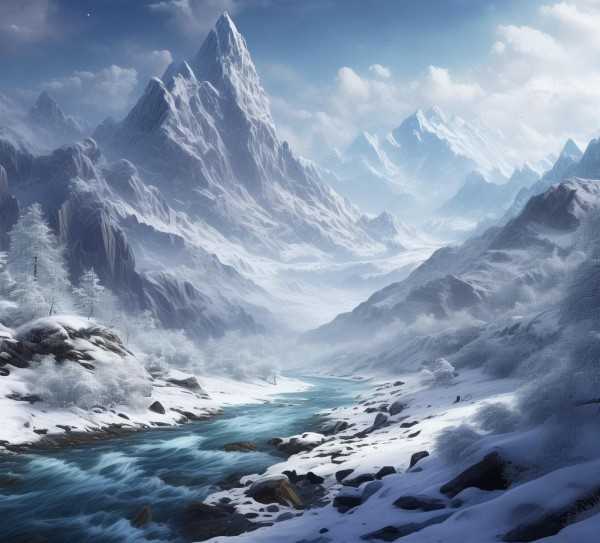 毛诗词里的雪韵，壮美山河与豪情壮志的交织