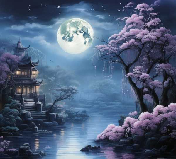 春江花月夜，古典诗意画卷里的浪漫时光