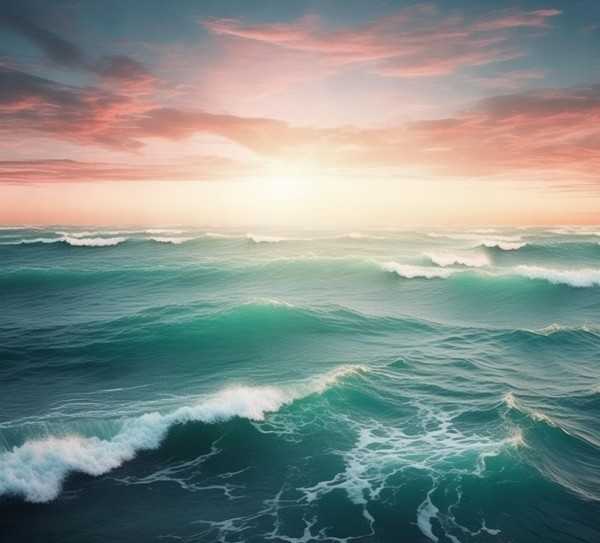 海浪的诗韵，大海之美句撷英