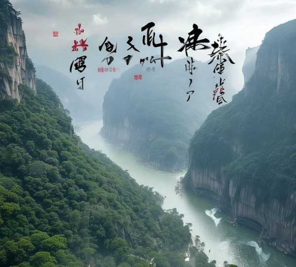 三峡千古绝唱，名句传颂万里,三峡名句，千古绝唱，传颂千古,智慧,传承,自然,第1张